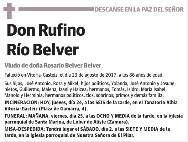 Rufino Río Belver