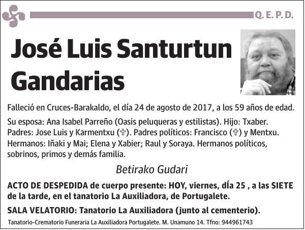 José Luis Santurtun Gandarias