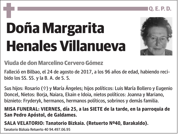 Margarita Henales Villanueva