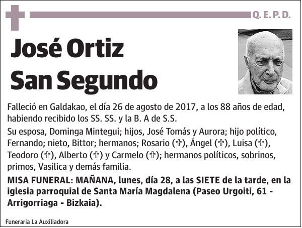 José Ortiz San Segundo