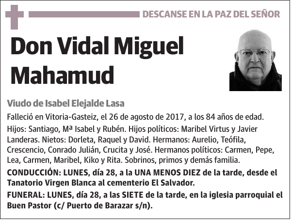 Vidal Miguel Mahamud