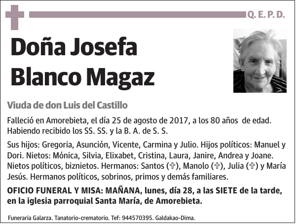 Josefa Blanco Magaz