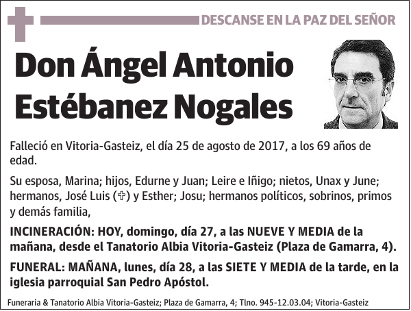 Ángel Antonio Estébanez Nogales