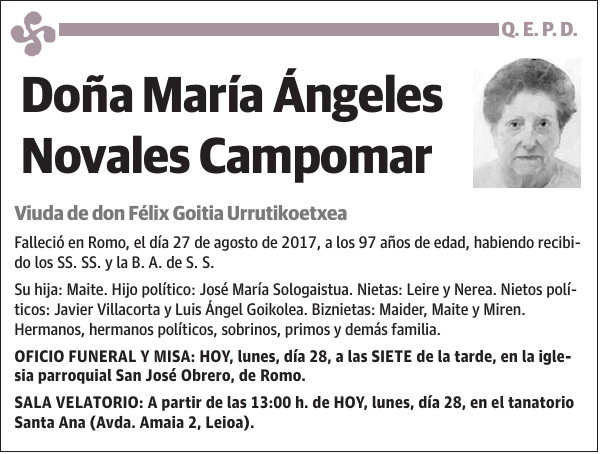 María Ángeles Novales Campomar