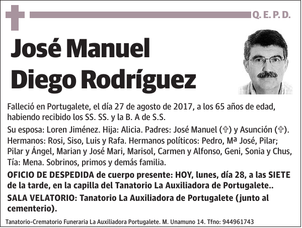 JOSÉ MANUEL DIEGO RODRÍGUEZ