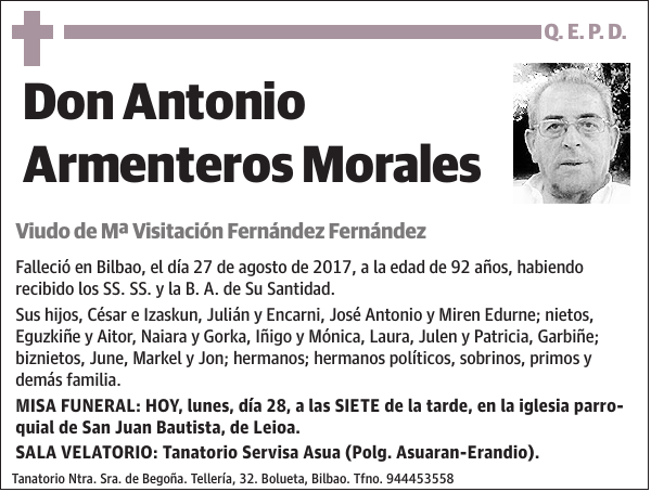 Antonio Armenteros Morales