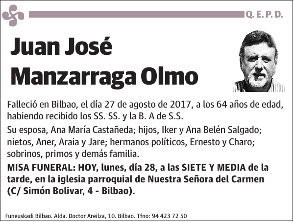 Juan José Manzarraga Olmo