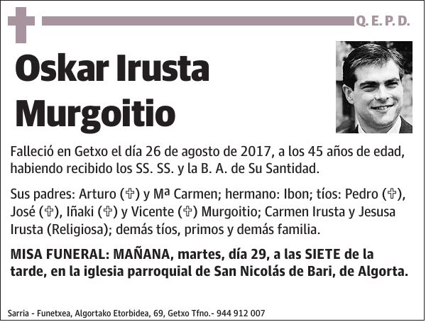 Oskar Irusta Murgoitio