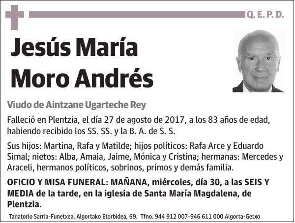 Jesús María Moro Andrés