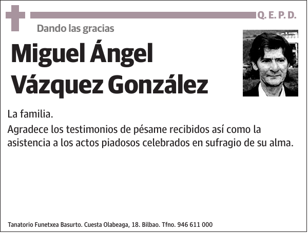 Miguel Ángel Vázquez González