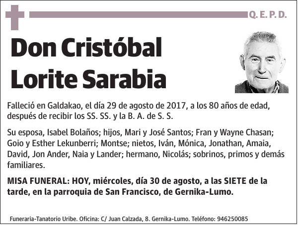 Cristóbal Lorite Sarabia