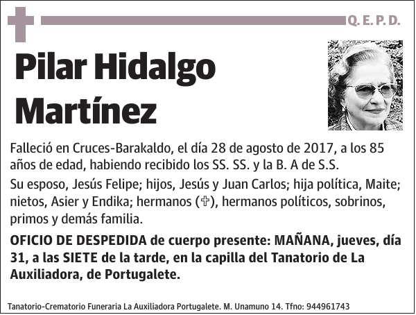 Pilar Hidalgo Martínez