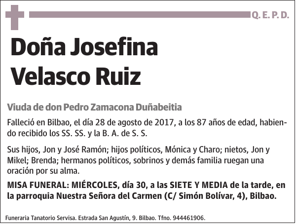 Josefina Velasco Ruiz