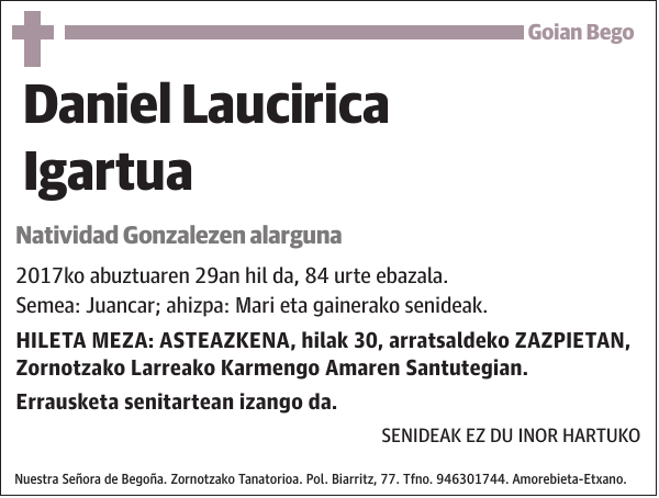 Daniel Laucirica Igartua