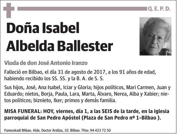 Isabel Albelda Ballester