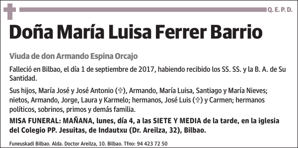 María Luisa Ferrer Barrio