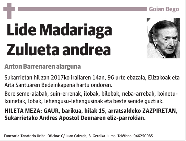 Lide Madariaga Zulueta