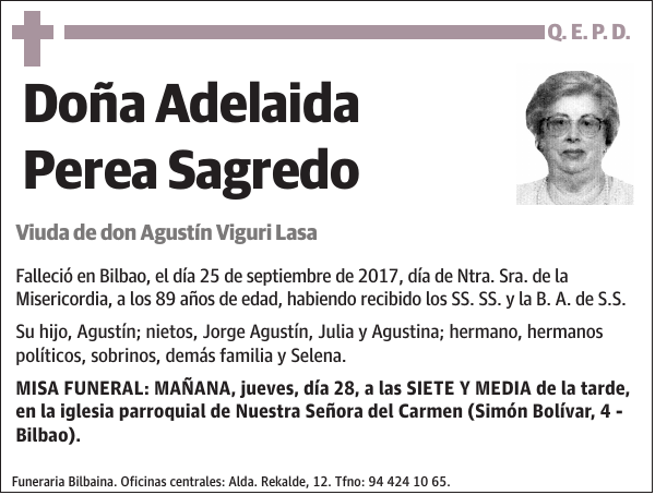 Adelaida Perea Sagredo