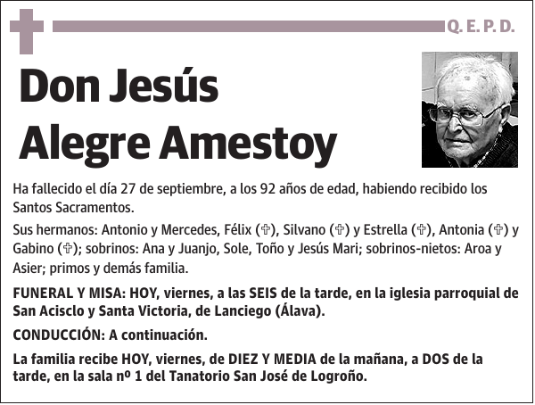 Jesús Alegre Amestoy