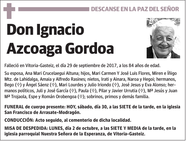 Ignacio Azcoaga Gordoa