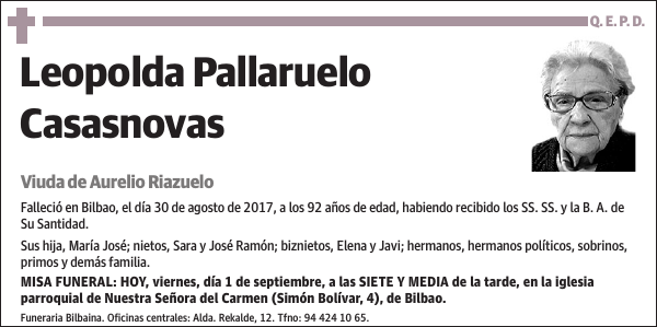 Leopolda Pallaruelo Casasnovas