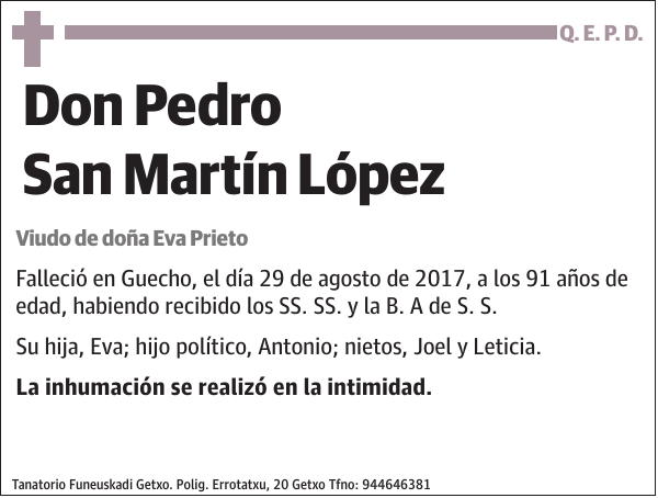 Pedro San Martín López