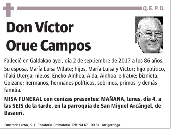 Víctor Orue Campos