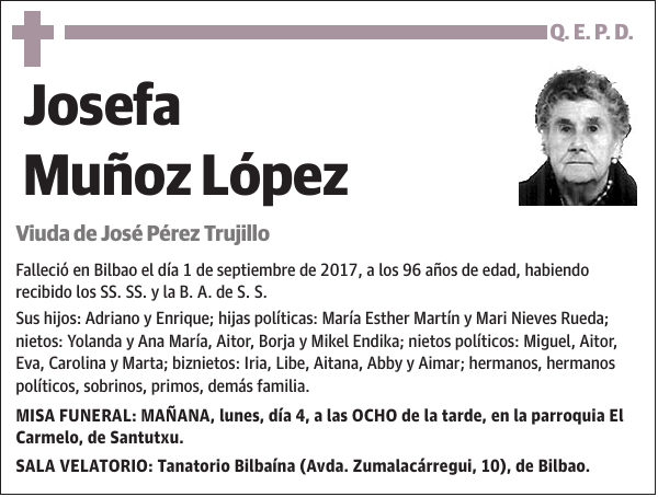 Josefa Muñoz López