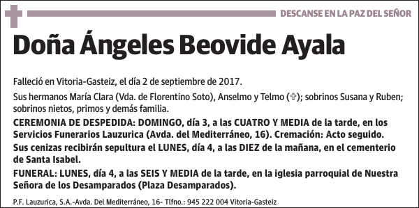 Ángeles Beovide Ayala