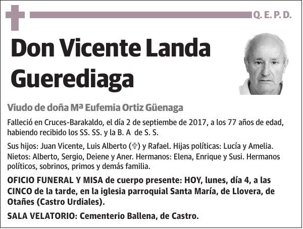 Vicente Landa Guerediaga