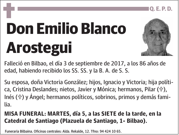 Emilio Blanco Arostegui