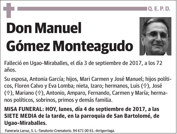 Manuel Gómez Monteagudo