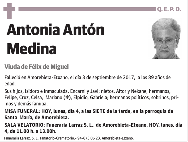 Antonia Antón Medina