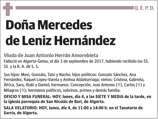 Mercedes de Leniz Hernández