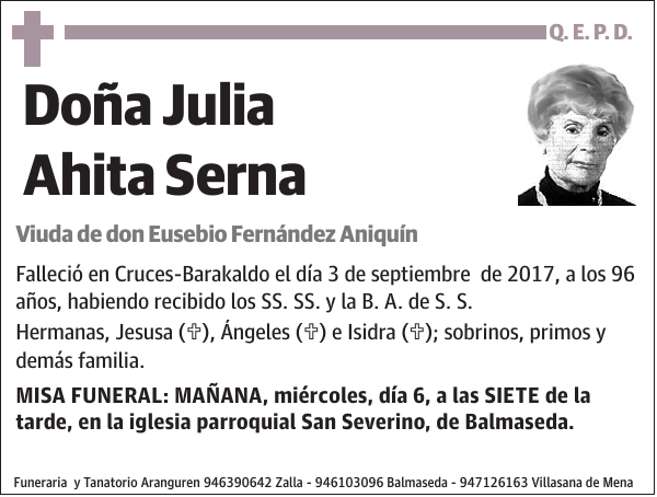 Julia Ahita Serna