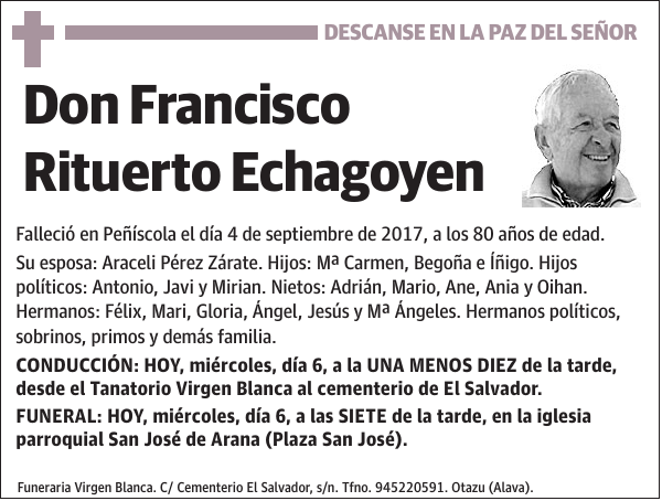 Francisco Rituerto Echagoyen