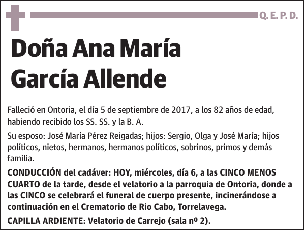 Ana María García Allende