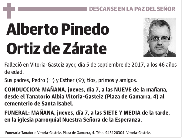 Alberto Pinedo Ortiz de Zárate