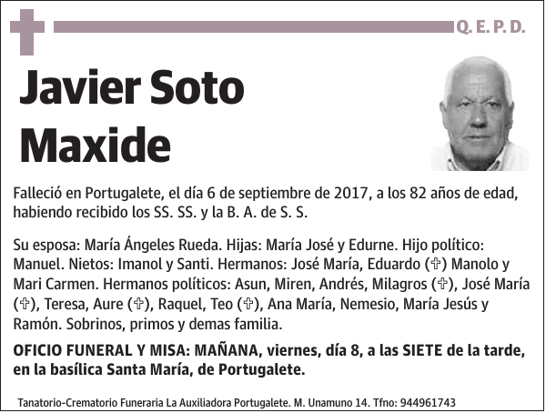 Javier Soto Maxide