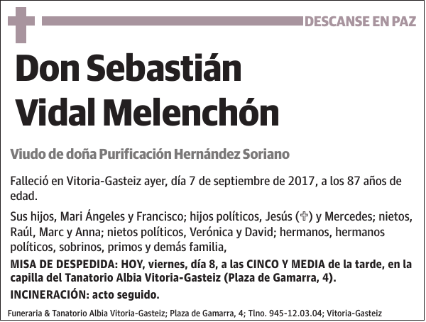 Sebastián Vidal Melenchón