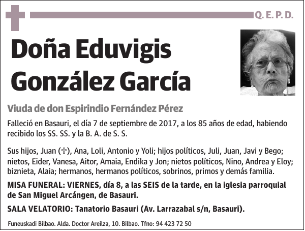 Eduvigis González García