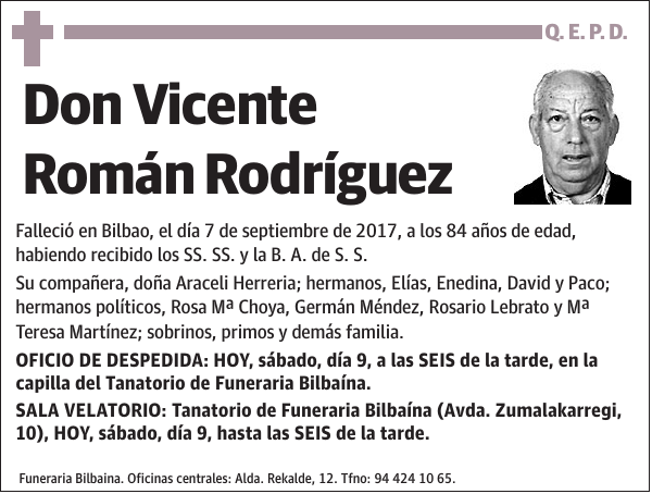 Vicente Román Rodríguez