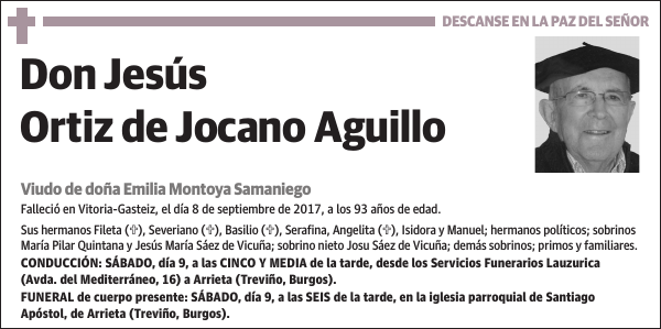 Jesús Ortiz de Jocano Aguillo