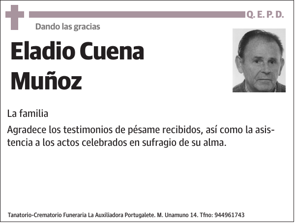 Eladio Cuena Muñoz