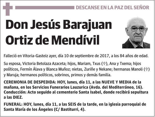 Jesús Barajuan Ortiz de Mendívil