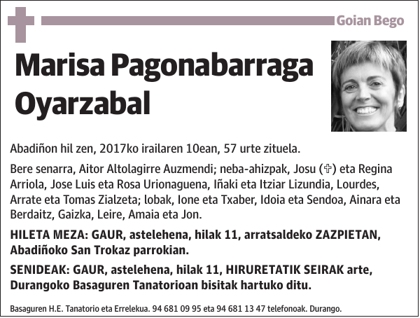 Marisa Pagonabarraga Oyarzabal