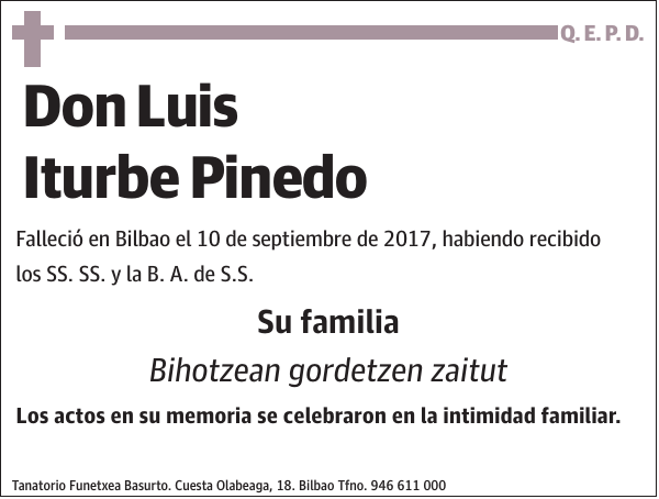 Luis Iturbe Pinedo