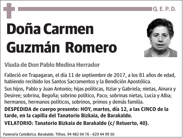 Carmen Guzmán Romero