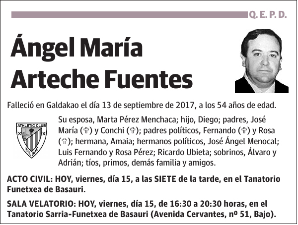 Ángel María Arteche Fuentes