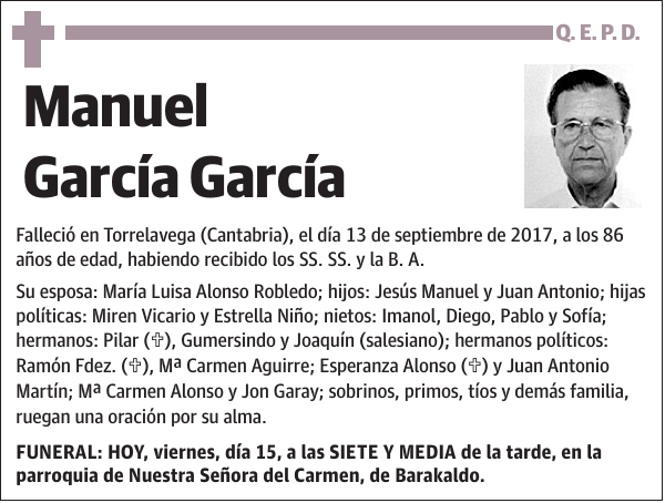 Manuel García García